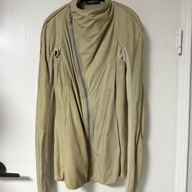 릭오웬스 꼬르소꼬모 램스킨자켓