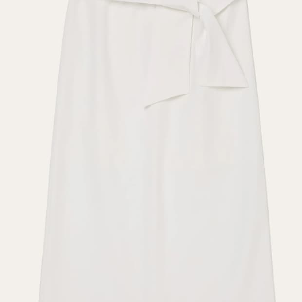 (새상품) 제니오 쉘 타이 롱스커트