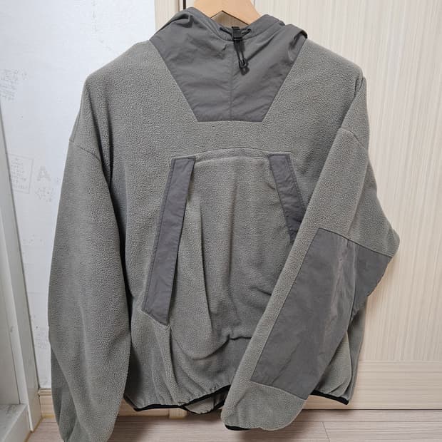 모이프 23aw 하이커 풀오버 후디 2 올리브그레이