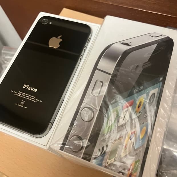 (미사용) 아이폰 4s 국내판 풀박스