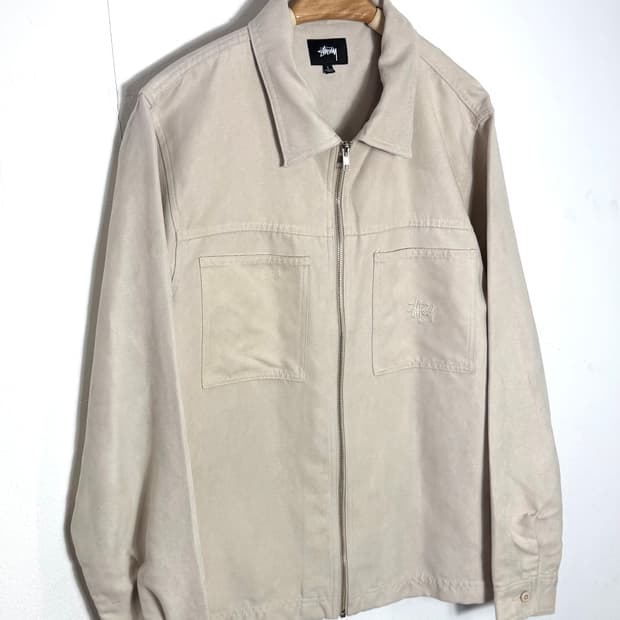 스투시 스웨이드자켓 스투시자켓 stussy 스투시스웨이드자켓