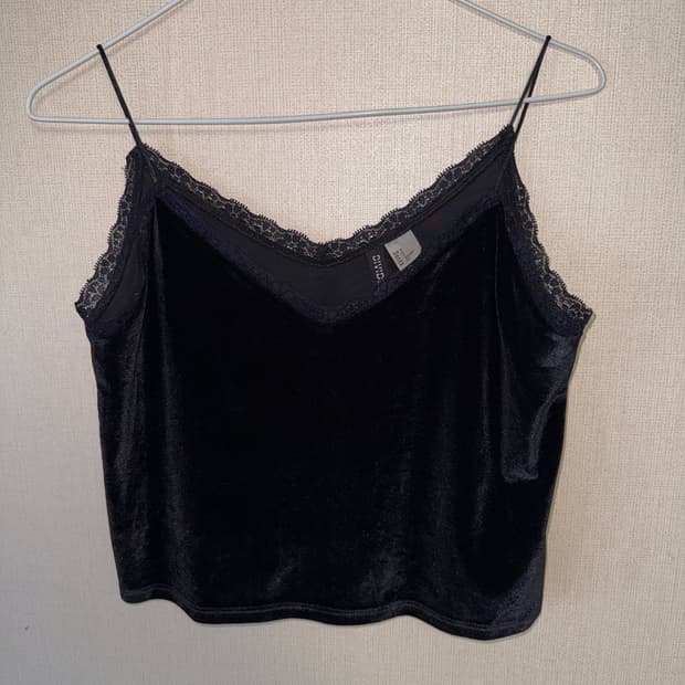 벨벳 레이스 나시 슬리브리스