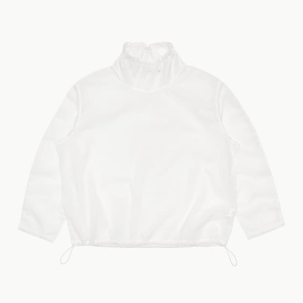 아모멘토 시어 스트링 아노락 화이트 M