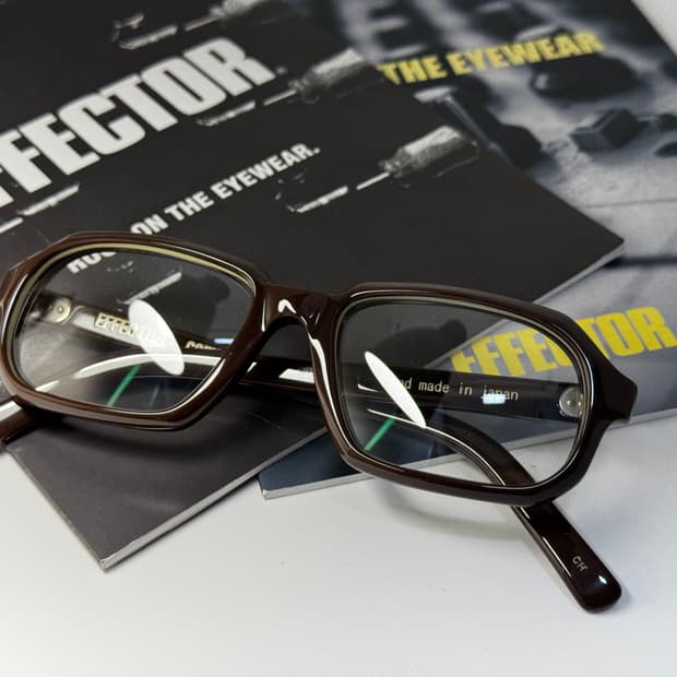 EFFECTOR 이펙터 일본 볼드 뿔테 안경 0076