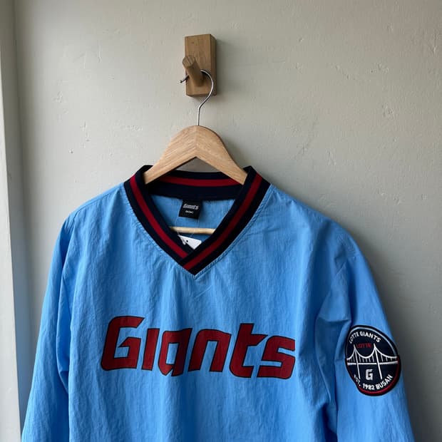 롯데 자이언츠 바다 바람막이 웜업