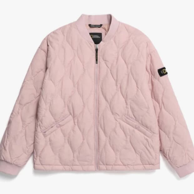 (새상품) 내셔널지오그래픽 여성 퀼팅 패딩 점퍼