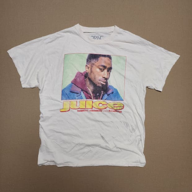 투팍 2PAC JUICE 공식 티셔츠
