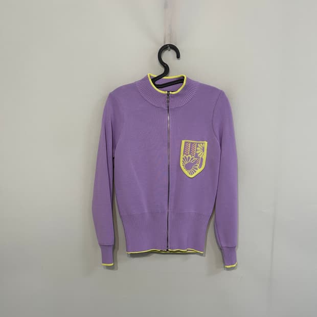 오즈세컨 니트 집업 가디건 55