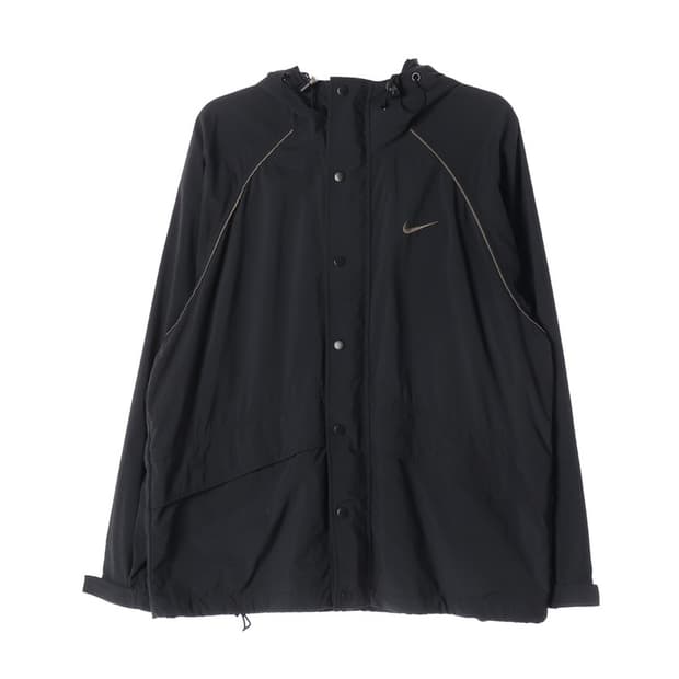 나이키 블랙 래글런 후드 바람막이 자켓 XL