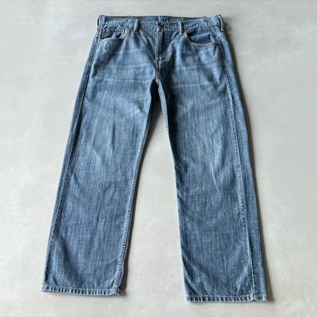 [34인치]리바이스 569 루즈 스트레이트 데님 청바지