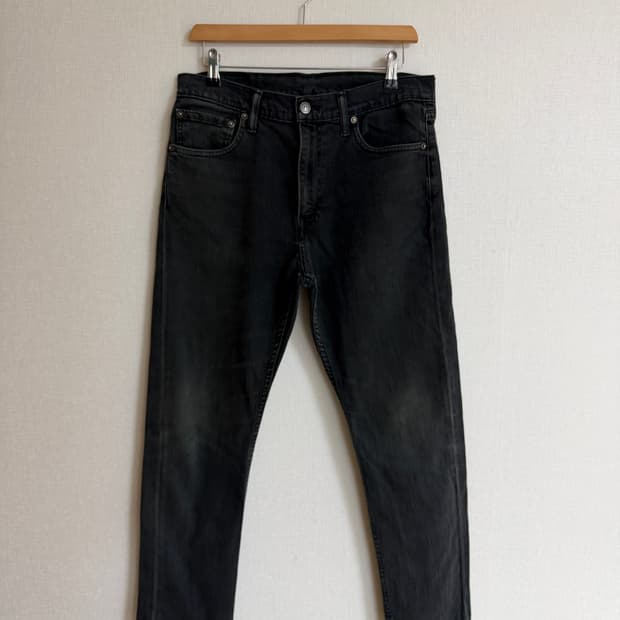 리바이스 블랙 데님
