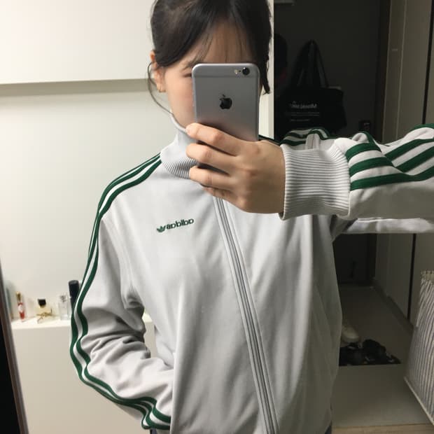 아디다스 북극곰 져지 S 사이즈 <희귀매물>