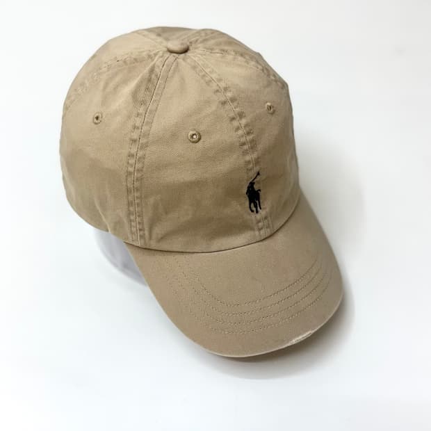 Polo 폴로 랄프로렌 코튼 치노 베이지색상 볼캡