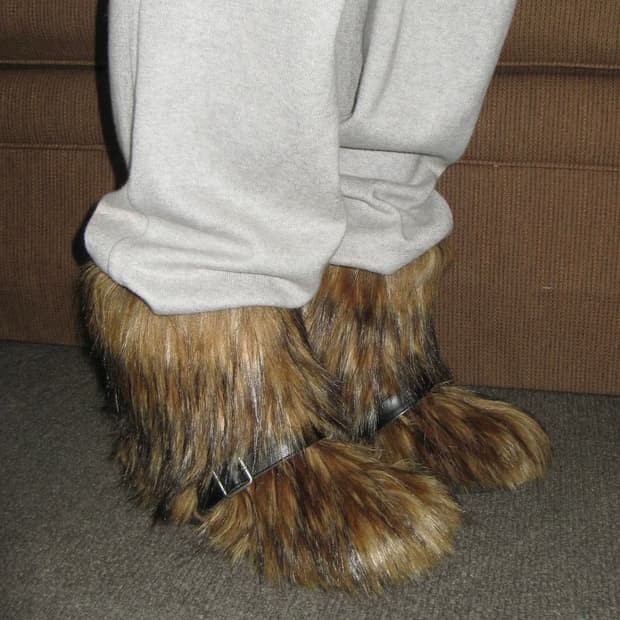 포기무디 Raccoon 0038. Fur Boots