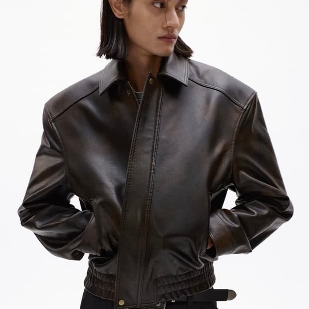 엘무드 헥터 레더 자켓 48