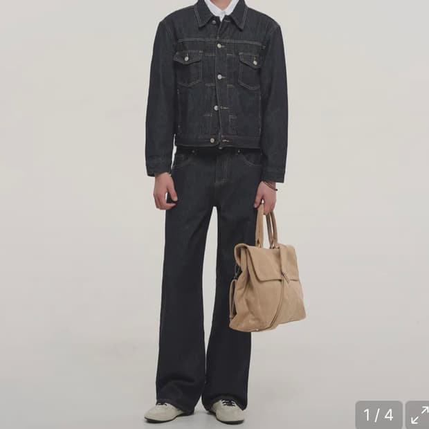 노이즈 데님팬츠