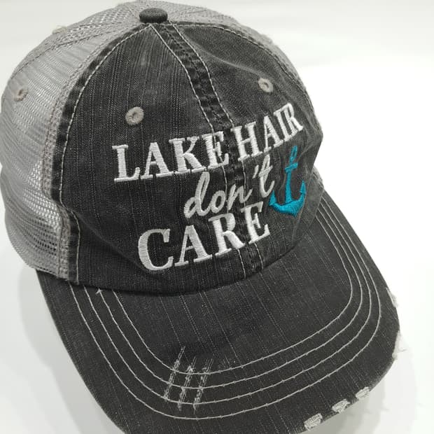 LAKE HAIR dont CARE 메쉬 트러커캡 P1563