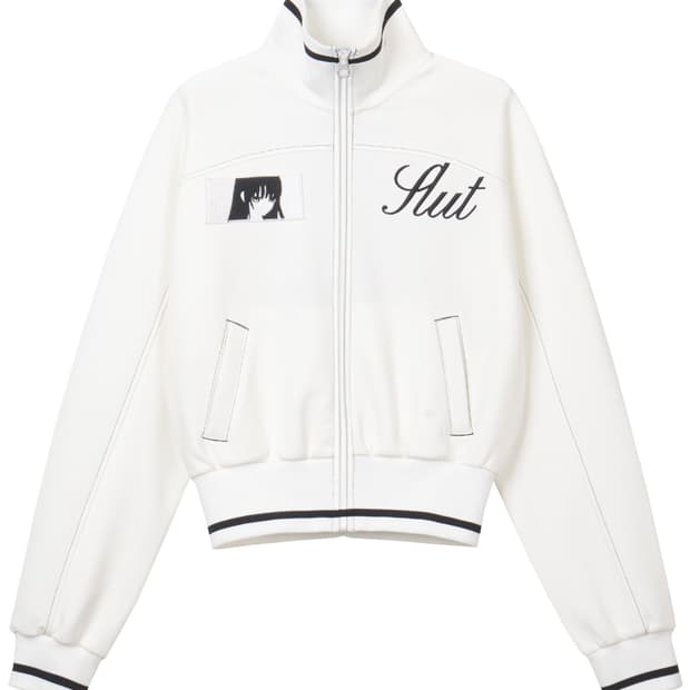 본네 패치 트랙 자켓 Patch track jacket (White)