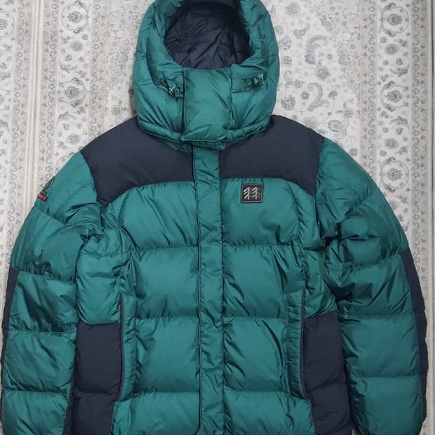 코오롱스포츠 800필 패딩 95 (후드분리됨)