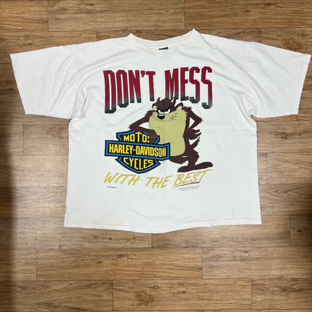 Rare) 90s harley davidson t shirt xxl