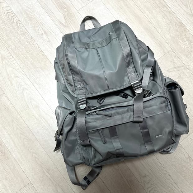 월스와일무브먼트 밀트레인 럭색 백팩 실버 그레이 월와뭅 포터