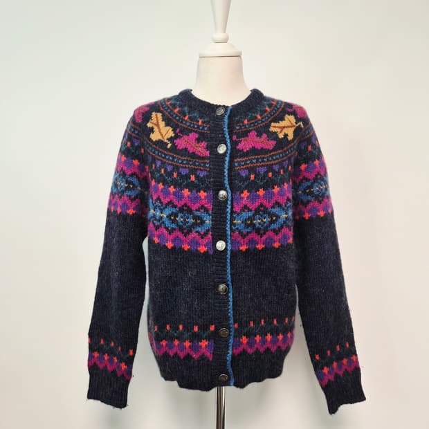  woolich 울리치 노르딕 니트 가디건