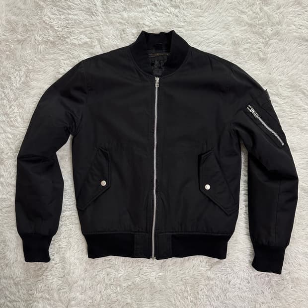 유니폼 브릿지 블랙 항공 점퍼