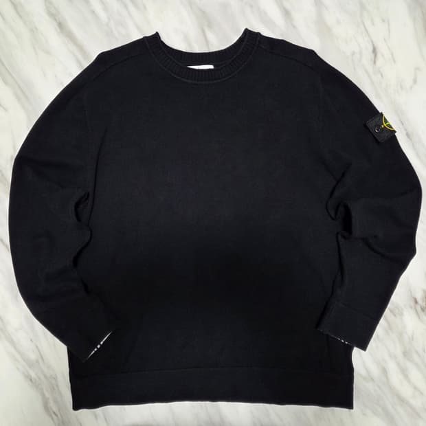 스톤아일랜드 와펜 패치 니트