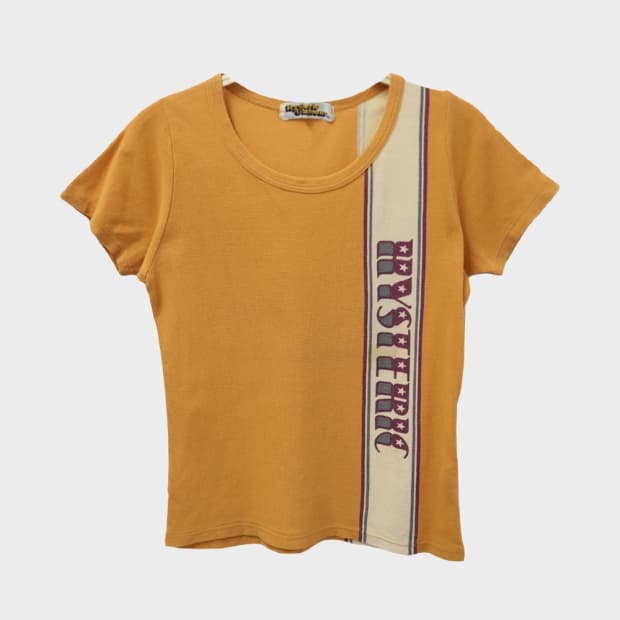 히스테릭 글래머 레터링 반팔 티셔츠 66802