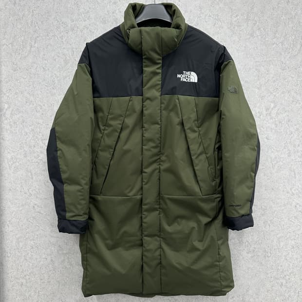 100 노스페이스 에어 히트 남자 구스다운 하프패딩