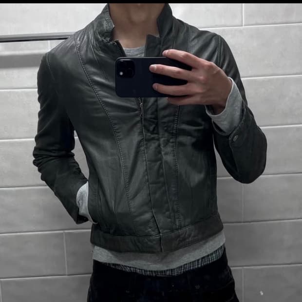 Vintage Zadig&Voltaire 레더자켓