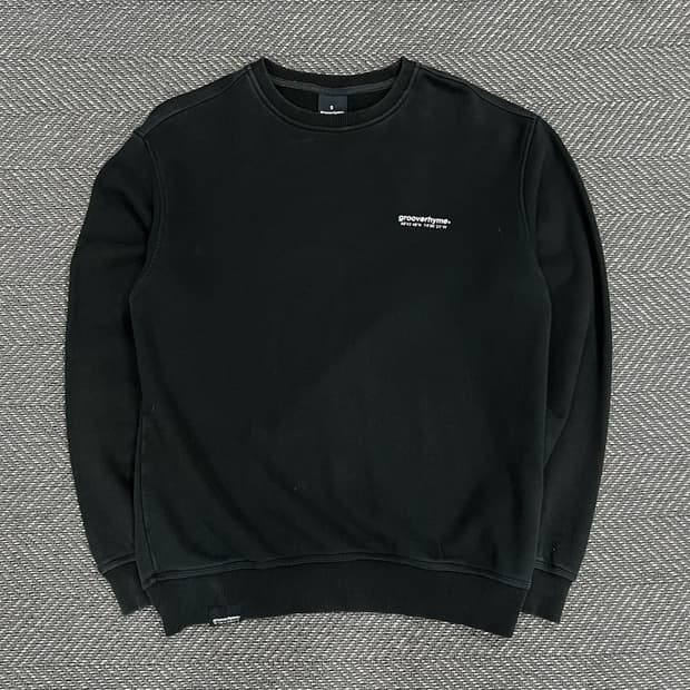 그루브라임 로고 맨투맨 v1218