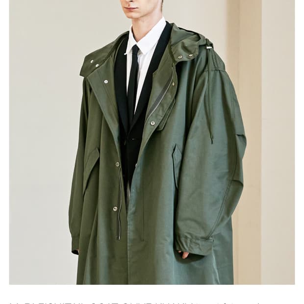 m51 야상 피쉬테일 복각(2,L)