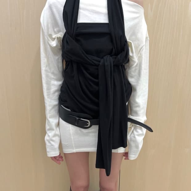 세릭 버클 커브 벨트