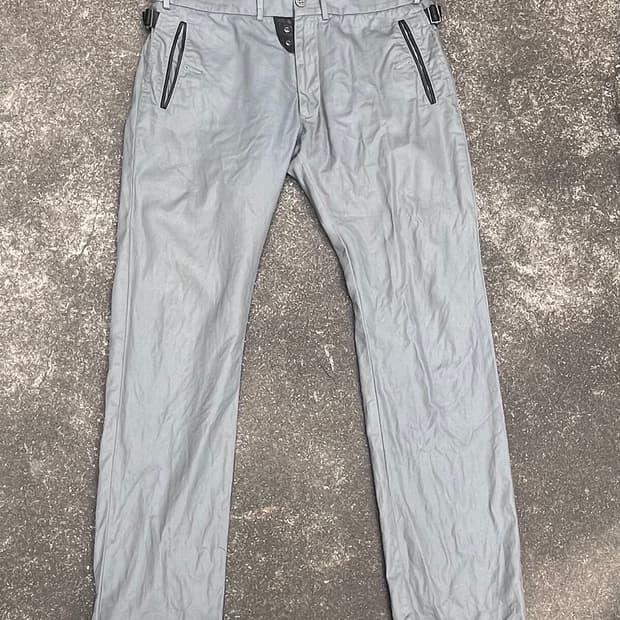 디젤 실버코튼 팬츠