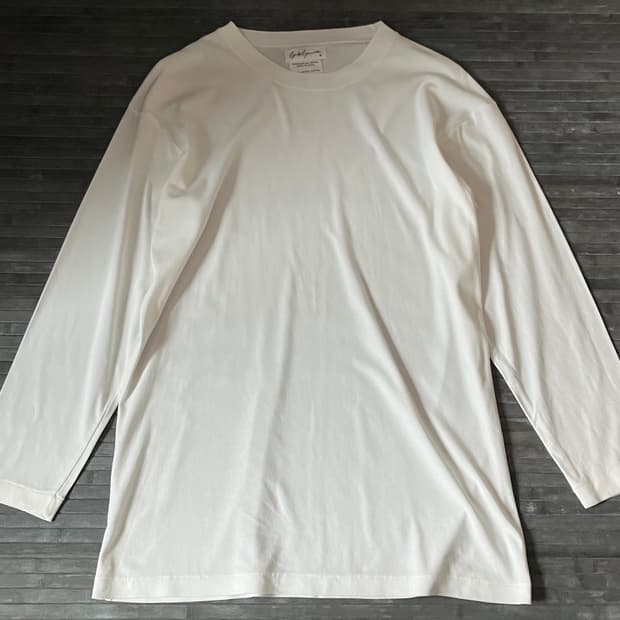 White layered long sleeve