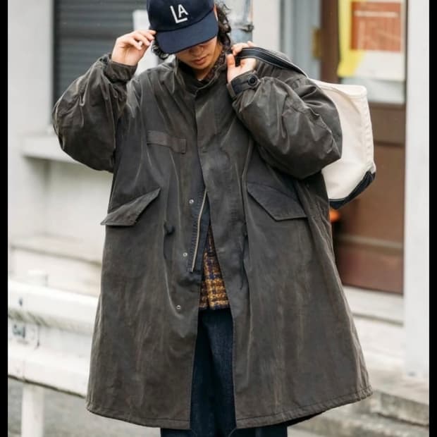 프릭스스토어 m65 라이너 faded black s사이즈