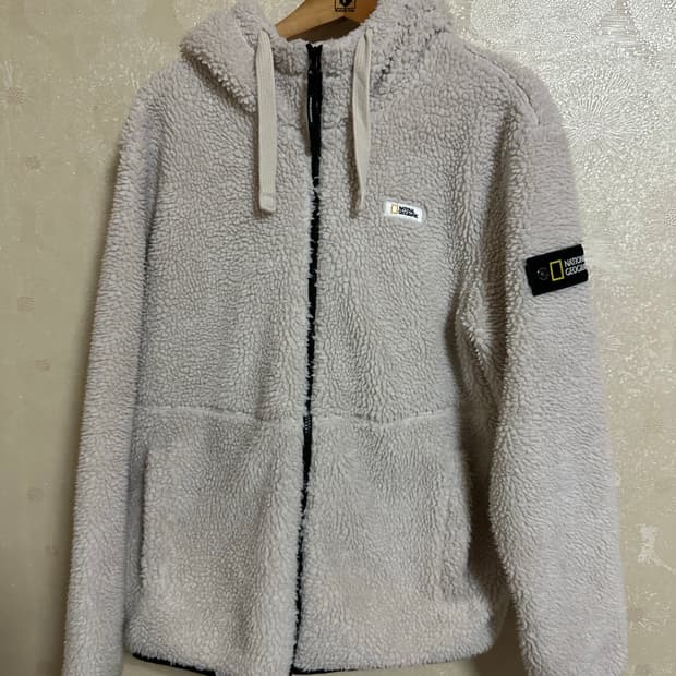 내셔널지오그래픽 뽀글이 후리스 105 아이보리 판매