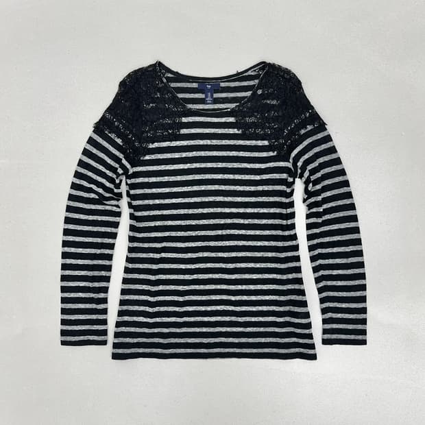 GAP 스트라이프 롱 슬리브