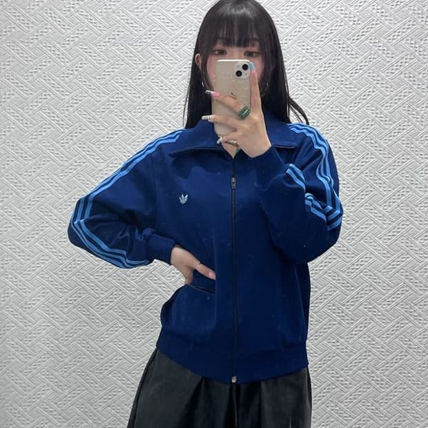 아디다스 올드스쿨 90's 재팬 아카이브 져지 집업 100 C12983
