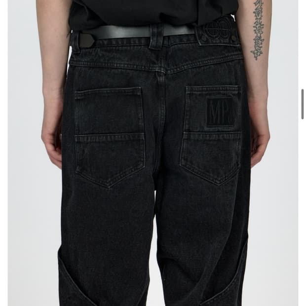 플라스틱프로덕트 카프 포켓 팬츠 calf pocket pants L