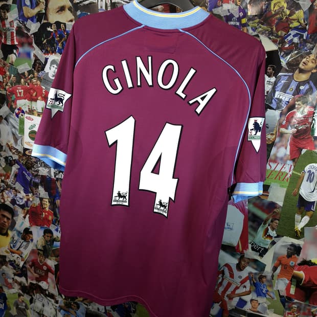 아스톤빌라 01-02 지놀라 유니폼