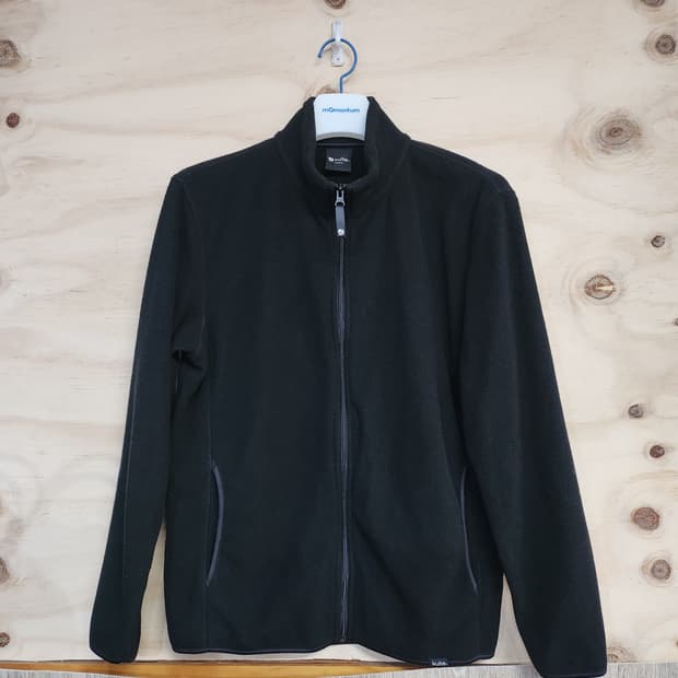 332) 쿨트 kulte 검정색 플리스 자켓