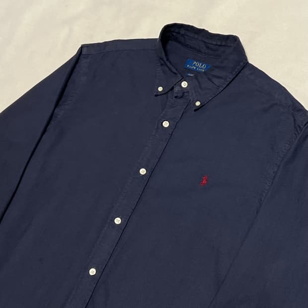 폴로랄프로렌 버건디포니 셔츠