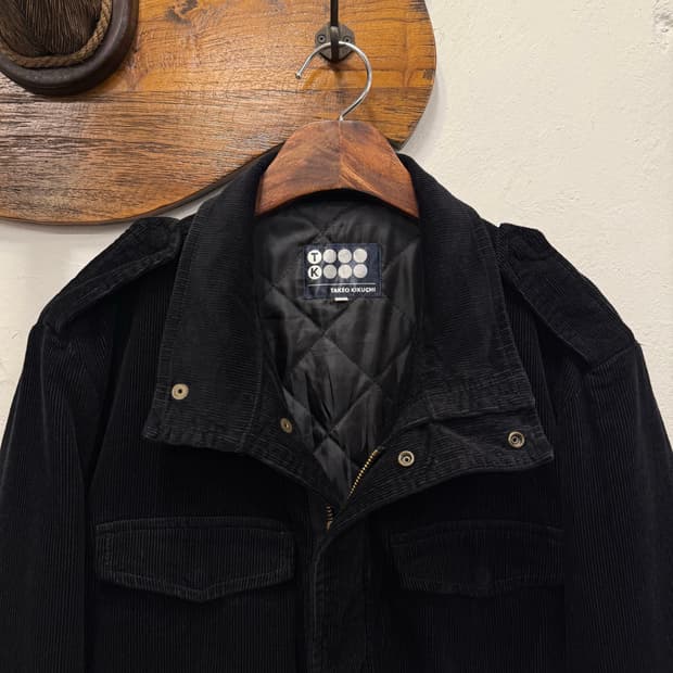 L) TAKEO KIKUCHI Corduroy Field Jacket