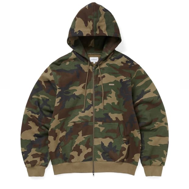 디스이즈네버댓 디네댓 클래식 후드집업 카모 S