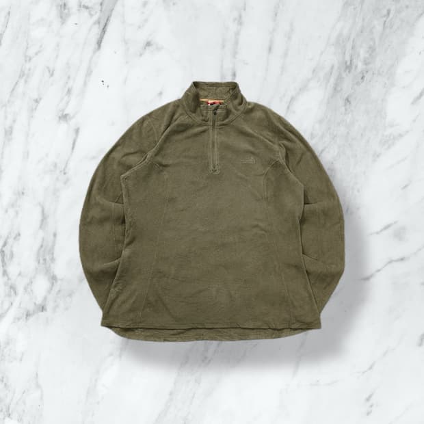 노스페이스 하프집업 플리스