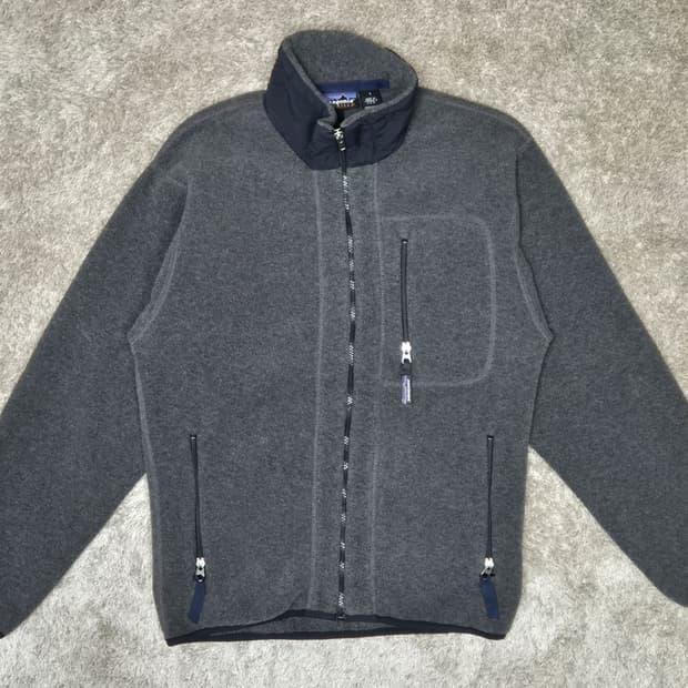 90s USA 파타고니아 신칠라 집업 차콜