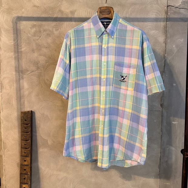 폴로 랄프로렌 마드라스 셔츠 105