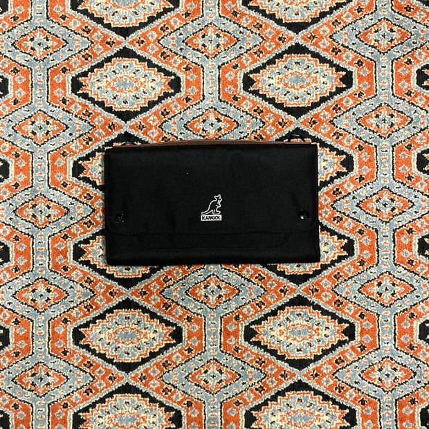 캉골 블랙 클러치 앤 크로스백 